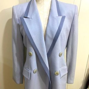 Vintage Christian Dior Double-breast Blazer w/pipe